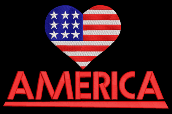 Download America Patriotic Heart - Heart Collection