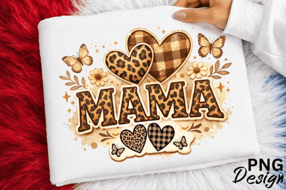 Download Mama Floral Heart PNG Design - Heart Collection