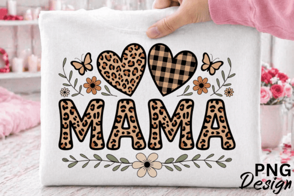 Download Mama Floral Heart PNG Design - Heart Collection