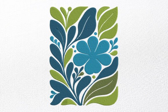 Download Boho Flower Embroidery Design - Premium Resources