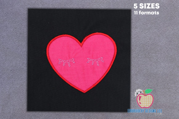 Download Valentine Heart Applique Pattern - Heart Collection