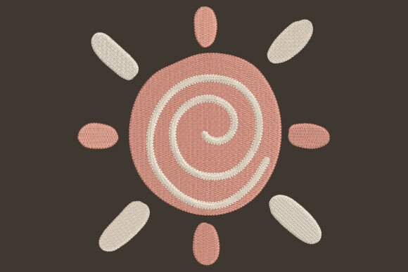 Download Cute Boho Sun Embroidery Design - Premium Bundle